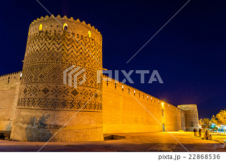 Karim Khan citadel at night in Shiraz, Iran Karim Khan citadel at night in Shiraz, Iran 22868536