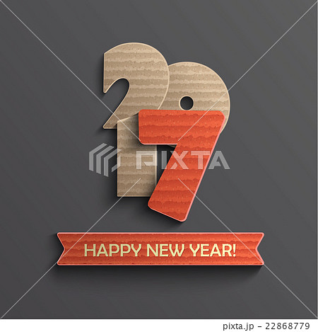 Creative modern happy new year 2017 design. Creative modern happy new year 2017 design. 22868779