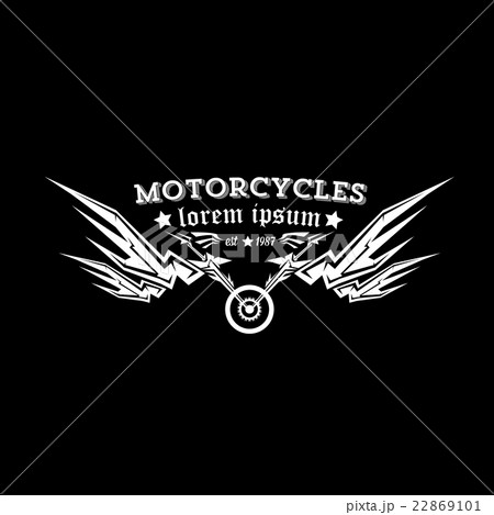 vector vintage motorcycle label or badge vector vintage motorcycle label or badge 22869101