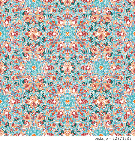 Boho Flower Pattern 22871235