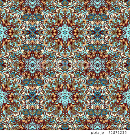 Boho Flower Pattern 22871236