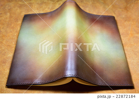 革製ブックカバー　・　スフマート 22872184