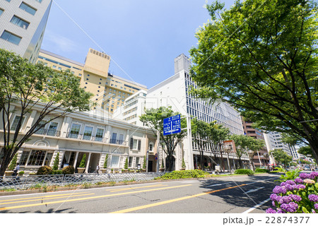 名古屋市　伏見　広小路通の町並み　名古屋第一ビル 22874377