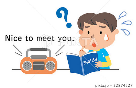 英語教育　子供　イラスト 22874527