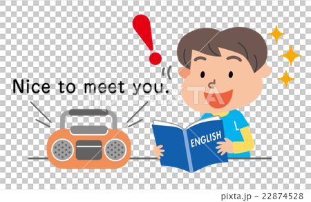 英語教學兒童插畫 22874528