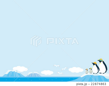 ペンギン家族のイラストのイラスト素材 22874863 Pixta