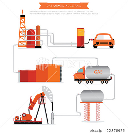 Gas and oil industrial infographic. Gas and oil industrial infographic. 22876926