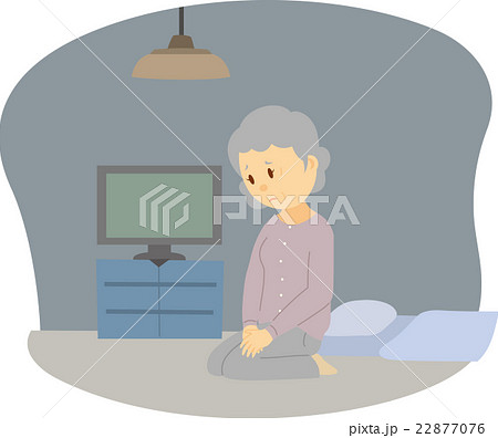 独居老人のシニア女性 22877076