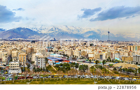 View of Tehran from the Azadi Tower 22878956