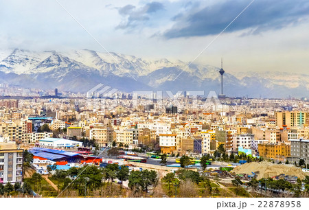View of Tehran from the Azadi Tower 22878958