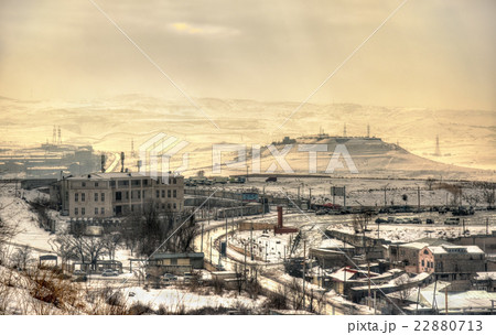 View of Yerevan from Erebuni Fortress 22880713