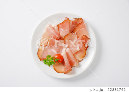 Thin slices of schwarzwald ham Thin slices of schwarzwald ham 22881742