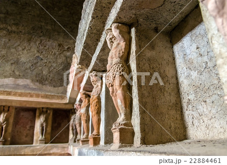 Interior of Stabian baths in Pompeii Interior of Stabian baths in Pompeii 22884461