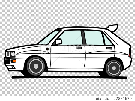 ハッチバック 白 ハッチバック 白 22885670