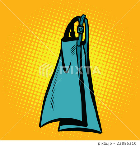 Blue realistic flippers for diving and swimming Blue realistic flippers for diving and swimming 22886310