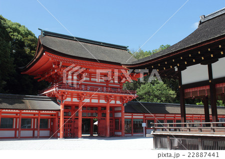 京都 下鴨神社 楼門 京都 下鴨神社 楼門 22887441