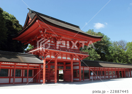京都 下鴨神社 楼門 京都 下鴨神社 楼門 22887445