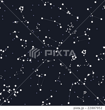 Seamless Pattern. Zodiac Sign of the Beautiful 22887952