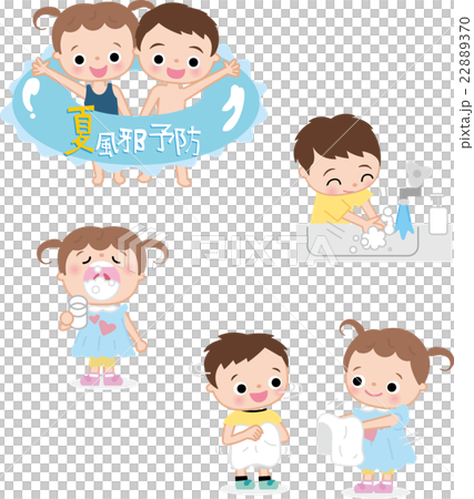 Children's summer cold prevention 22889370