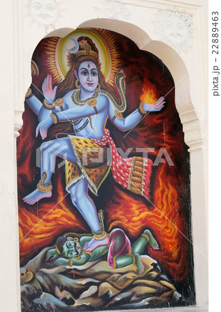 Mural of Hindu God Mural of Hindu God 22889463