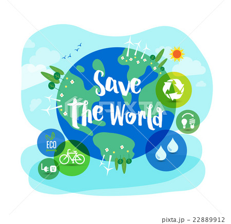 Save the World illustration Save the World illustration 22889912
