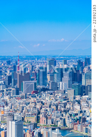 東京都市風景 22892163