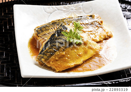サバ　煮魚　味噌煮　さばの味噌煮　魚 22893319