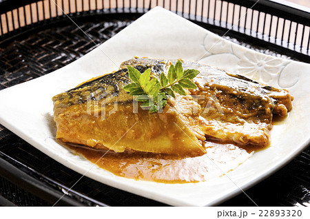 サバ 煮魚 味噌煮 さばの味噌煮 魚の写真素材 2233