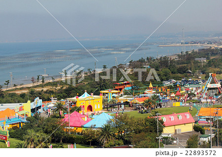 遊園地と海 22893572