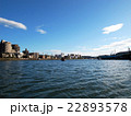 名古屋　堀川　屋形船からの景色 22893578