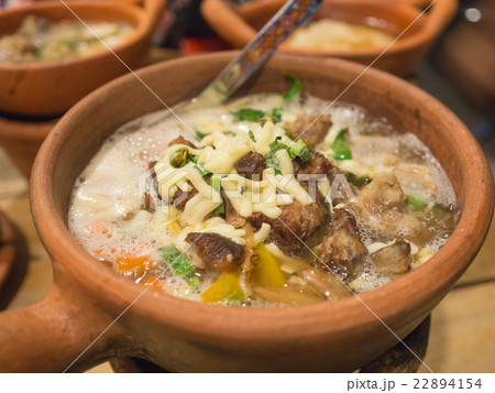congee in clay cup congee in clay cup 22894154