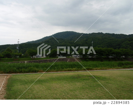 三輪山と初瀬川 22894385