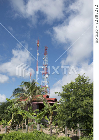 カンボジア シェムリアップ 電波塔 カンボジア シェムリアップ 電波塔 22895232