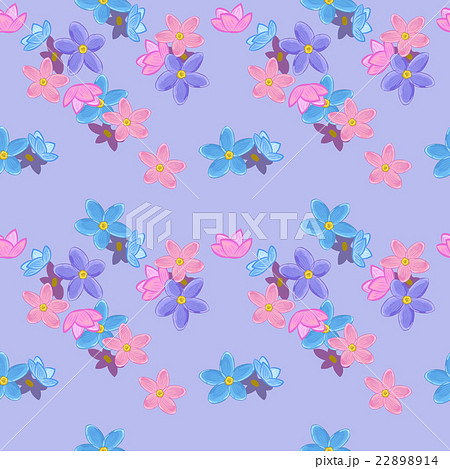 Seamless forget-me-not pattern 22898914