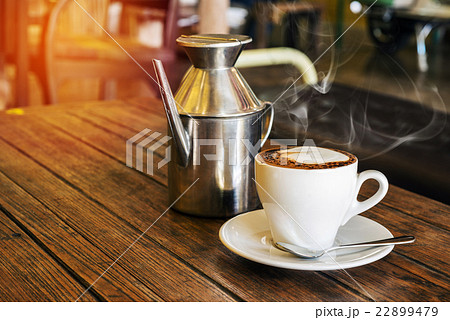 Coffee shop cafe Interior with table Coffee shop cafe Interior with table 22899479