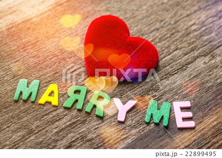 Marry me message written by colour paper Marry me message written by colour paper 22899495
