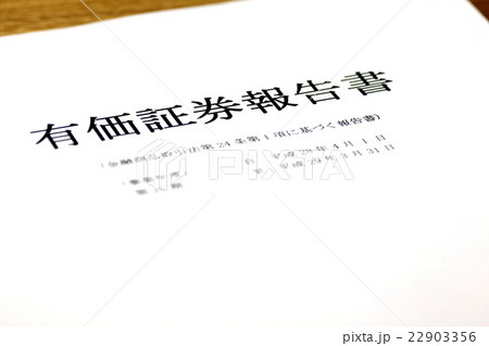 有価証券報告書 22903356