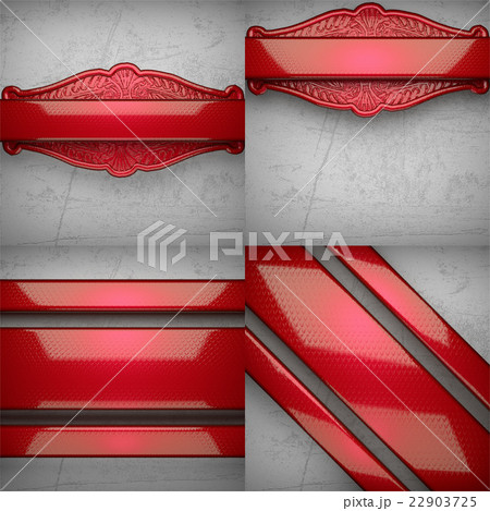 colored metal on concrette wall background set colored metal on concrette wall background set 22903725