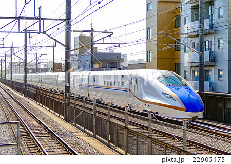 北陸新幹線　E7系　浮間船渡駅 22905475