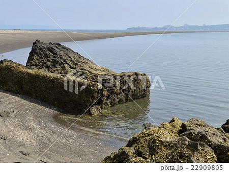 知林ヶ島から見た海の道 知林ヶ島から見た海の道 22909805