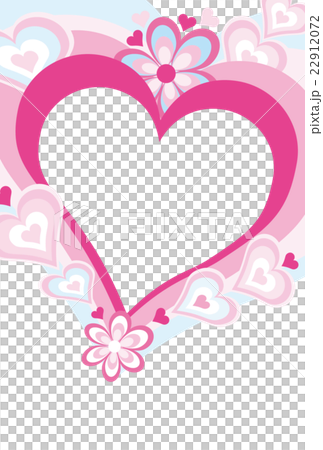 プッチ風ハートフレーム 22912072