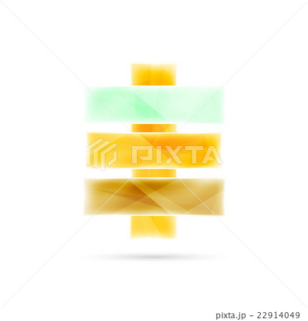 Blank colorful stripes. Business geometric style Blank colorful stripes. Business geometric style 22914049