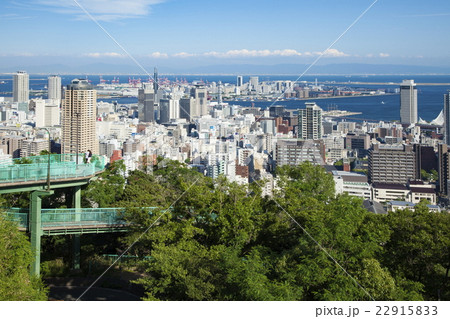 諏訪山公園から見る神戸の街 22915833