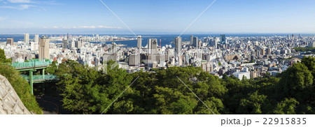 諏訪山公園から見る神戸の街 22915835