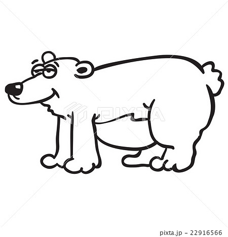black and white bear 22916566