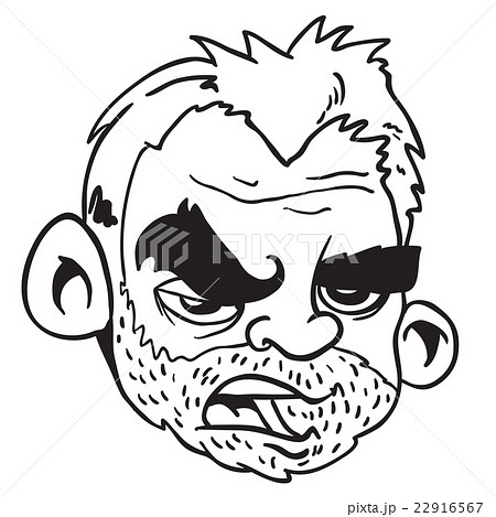 black and white bearded man black and white bearded man 22916567