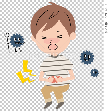 一個患有腹痛的男孩 22916694