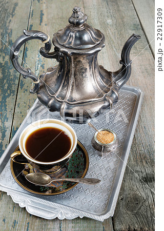 Black coffee and accessories Black coffee and accessories 22917309