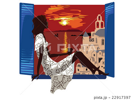 girl on vacation 22917397