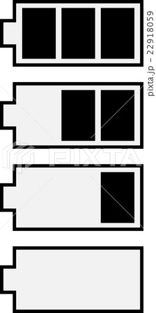 電池 アイコンのイラスト素材